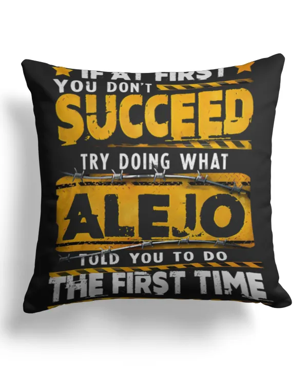 Cotton Drill Pillow (Dual Sided)