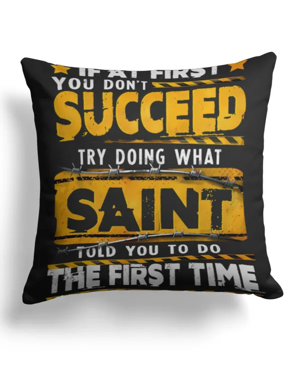 Cotton Drill Pillow (Dual Sided)