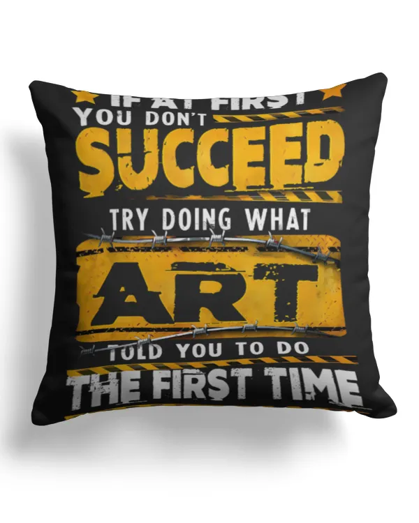 Cotton Drill Pillow (Dual Sided)