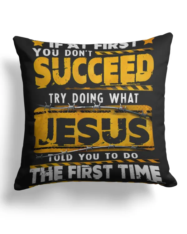 Cotton Drill Pillow (Dual Sided)