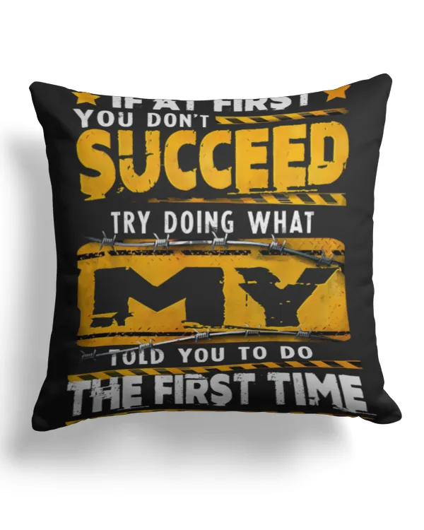 Cotton Drill Pillow (Dual Sided)