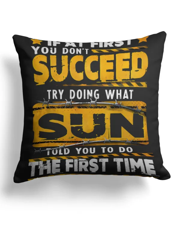 Cotton Drill Pillow (Dual Sided)