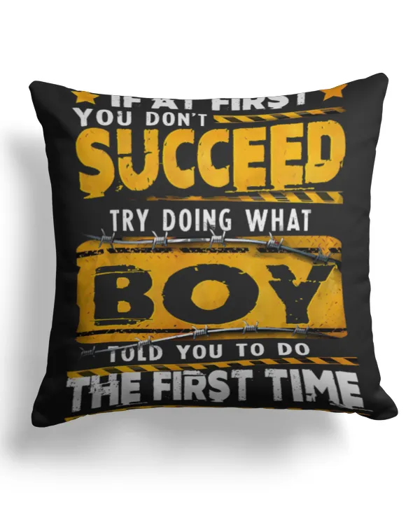 Cotton Drill Pillow (Dual Sided)