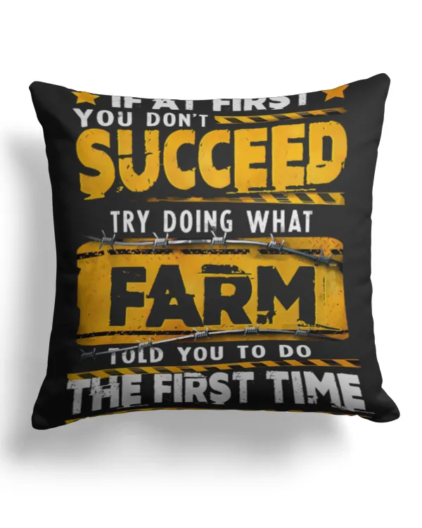Cotton Drill Pillow (Dual Sided)