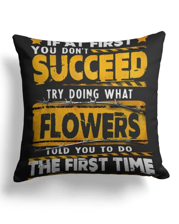 Cotton Drill Pillow (Dual Sided)