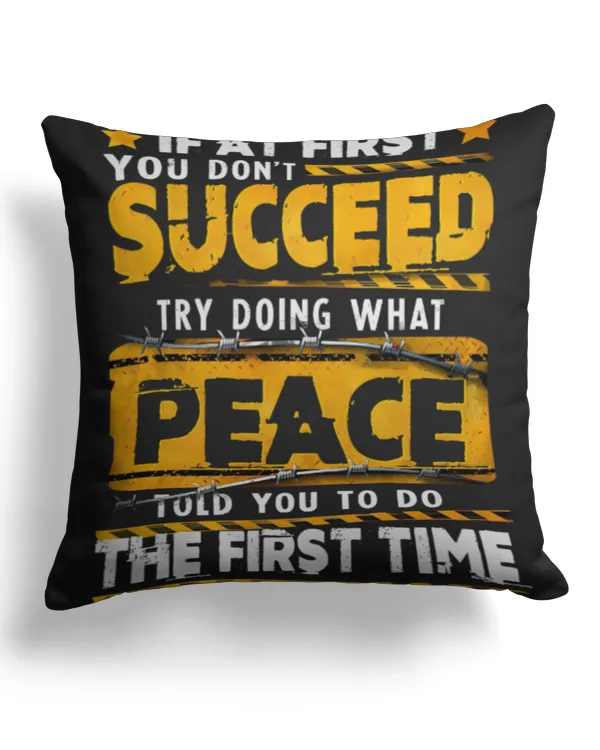 Cotton Drill Pillow (Dual Sided)