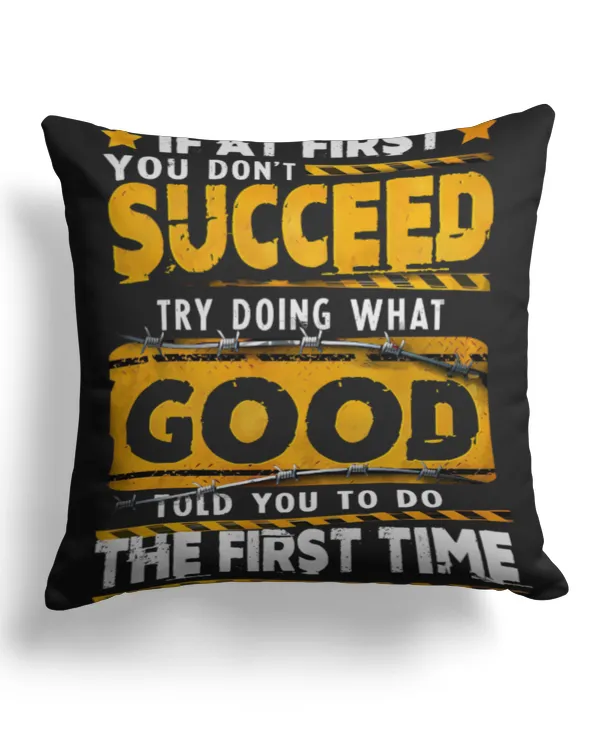 Cotton Drill Pillow (Dual Sided)