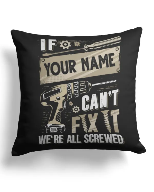 Cotton Drill Pillow (Dual Sided)