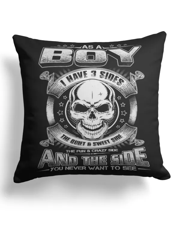 Cotton Drill Pillow (Dual Sided)