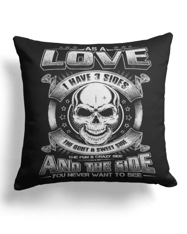 Cotton Drill Pillow (Dual Sided)
