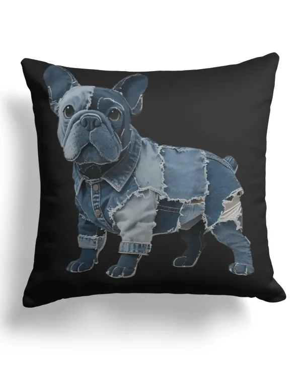 Cotton Drill Pillow (Dual Sided)