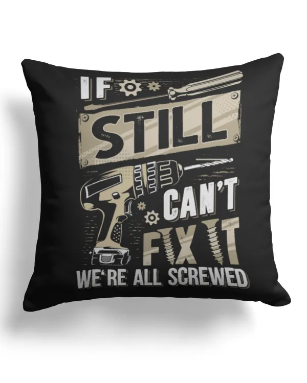 Cotton Drill Pillow (Dual Sided)