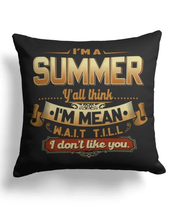 Cotton Drill Pillow (Dual Sided)