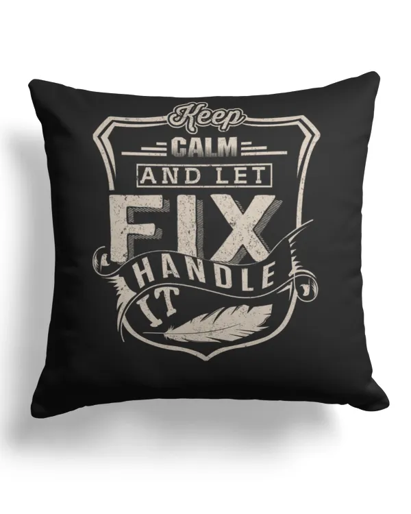 Cotton Drill Pillow (Dual Sided)