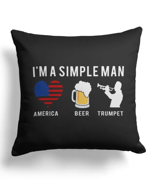 Cotton Drill Pillow (Dual Sided)