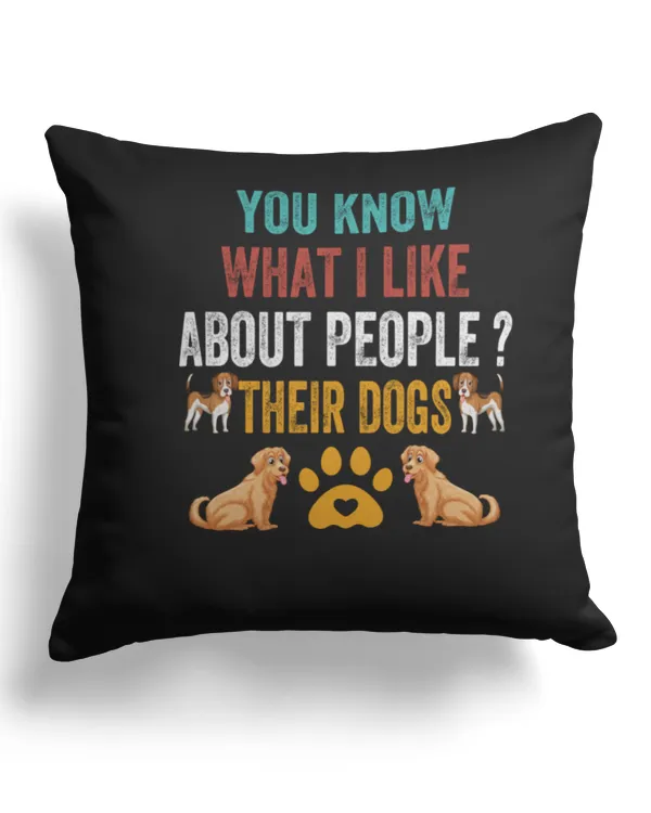 Cotton Drill Pillow (Dual Sided)