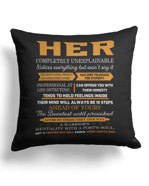 Cotton Drill Pillow (Dual Sided)