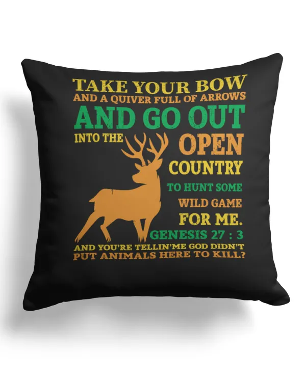 Cotton Drill Pillow (Dual Sided)