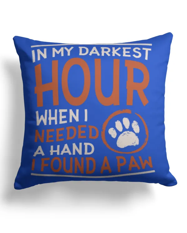 Cotton Drill Pillow (Dual Sided)