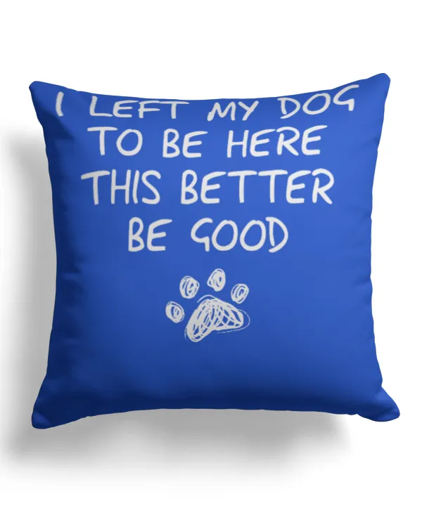 Cotton Drill Pillow (Dual Sided)