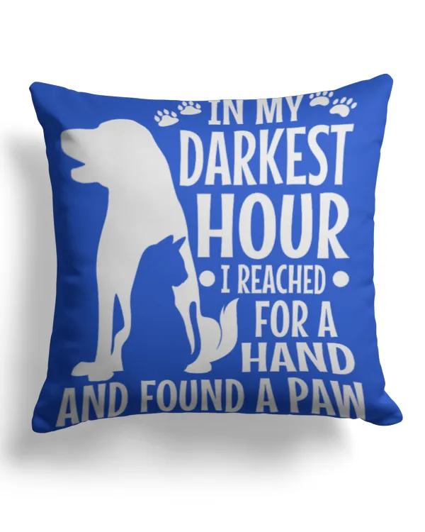 Cotton Drill Pillow (Dual Sided)