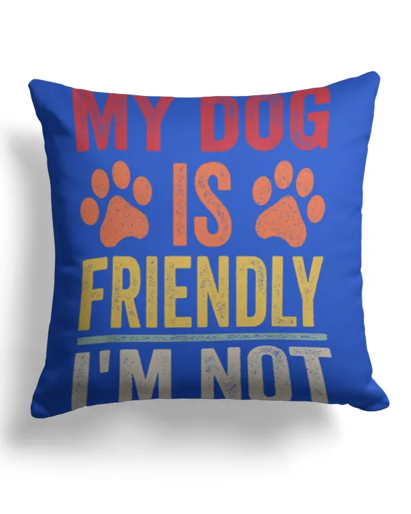 Cotton Drill Pillow (Dual Sided)