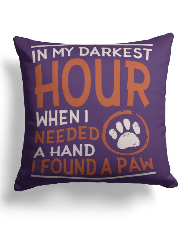 Cotton Drill Pillow (Dual Sided)
