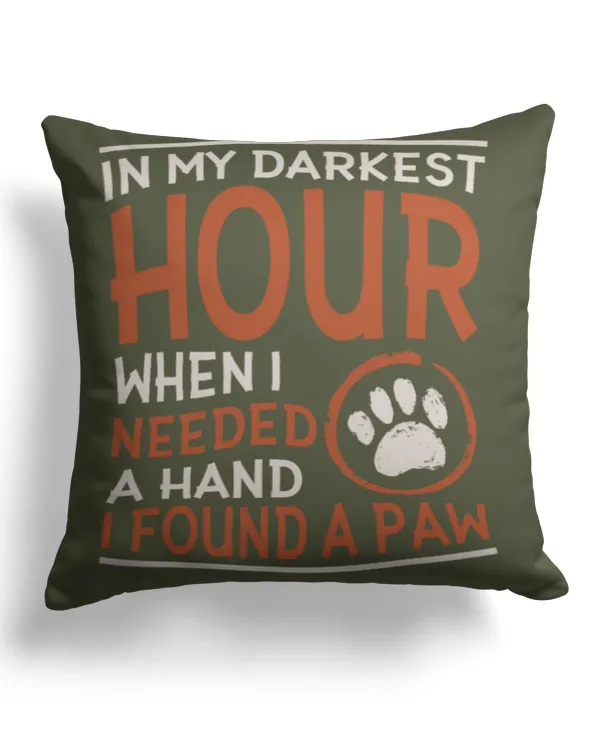Cotton Drill Pillow (Dual Sided)
