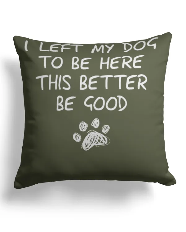 Cotton Drill Pillow (Dual Sided)