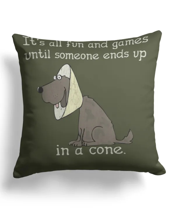 Cotton Drill Pillow (Dual Sided)