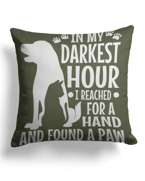 Cotton Drill Pillow (Dual Sided)