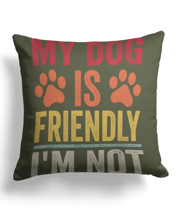 Cotton Drill Pillow (Dual Sided)