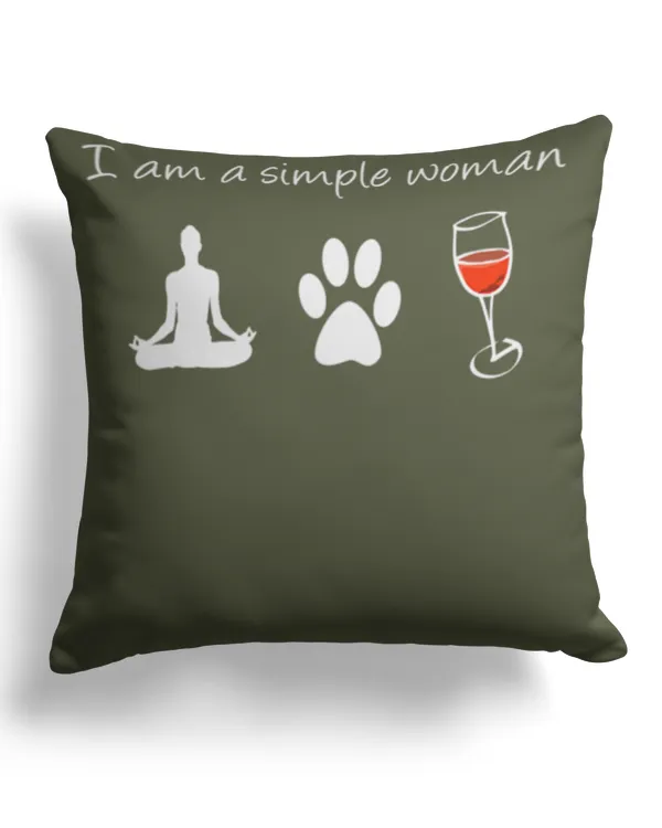 Cotton Drill Pillow (Dual Sided)