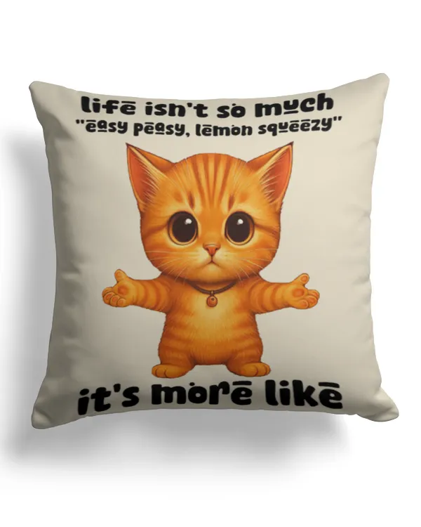 Cotton Drill Pillow (Dual Sided)