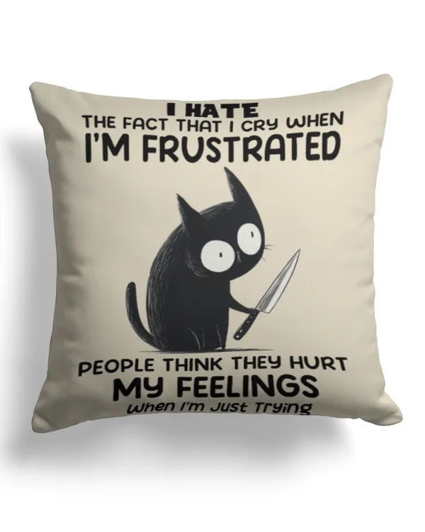 Cotton Drill Pillow (Dual Sided)