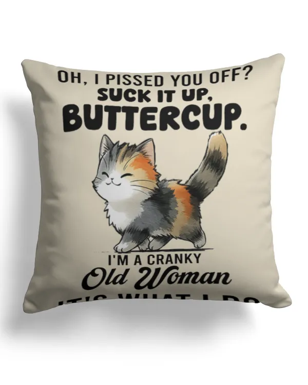 Cotton Drill Pillow (Dual Sided)