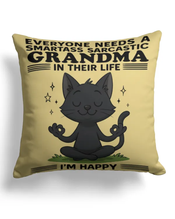 Cotton Drill Pillow (Dual Sided)