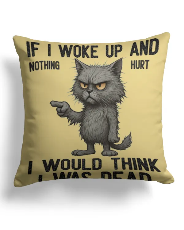 Cotton Drill Pillow (Dual Sided)