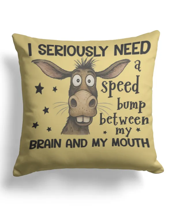 Cotton Drill Pillow (Dual Sided)