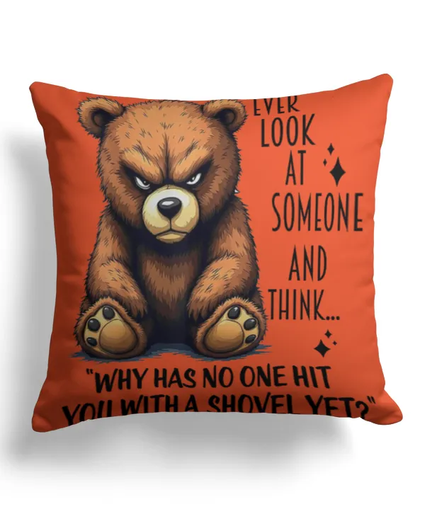 Cotton Drill Pillow (Dual Sided)