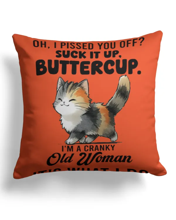 Cotton Drill Pillow (Dual Sided)