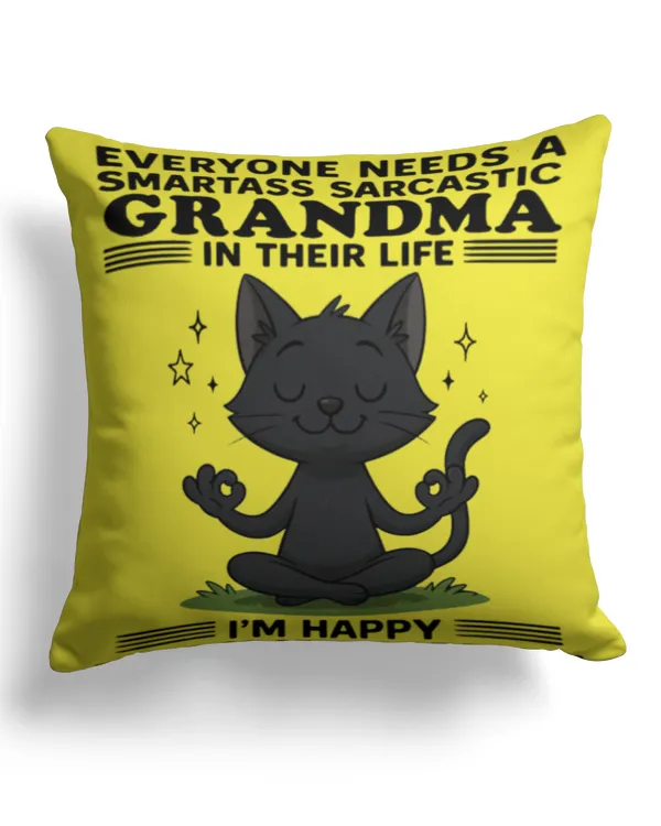 Cotton Drill Pillow (Dual Sided)