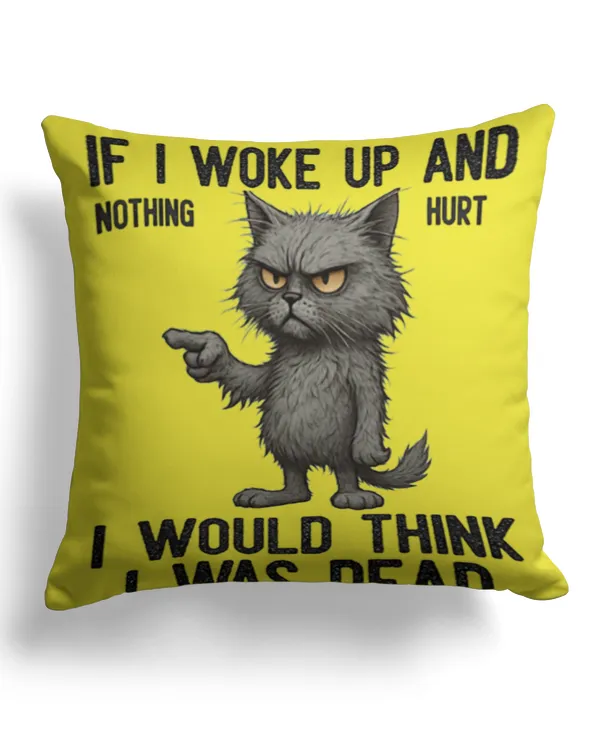 Cotton Drill Pillow (Dual Sided)