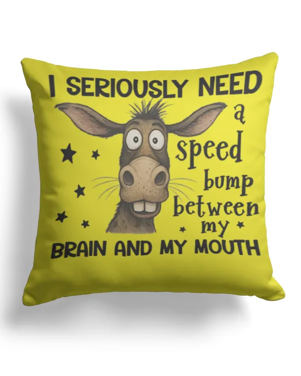 Cotton Drill Pillow (Dual Sided)