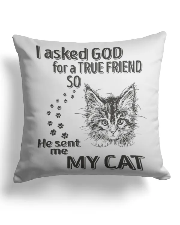 Cotton Drill Pillow (Dual Sided)