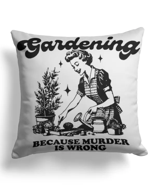 Cotton Drill Pillow (Dual Sided)