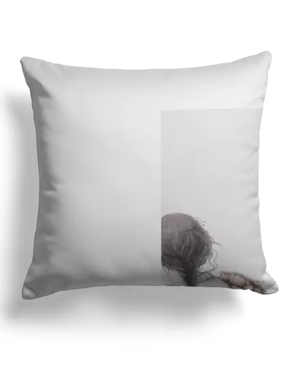 Cotton Drill Pillow (Dual Sided)