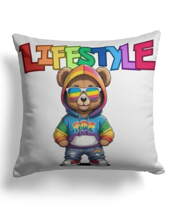 Cotton Drill Pillow (Dual Sided)