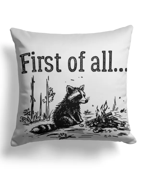 Cotton Drill Pillow (Dual Sided)