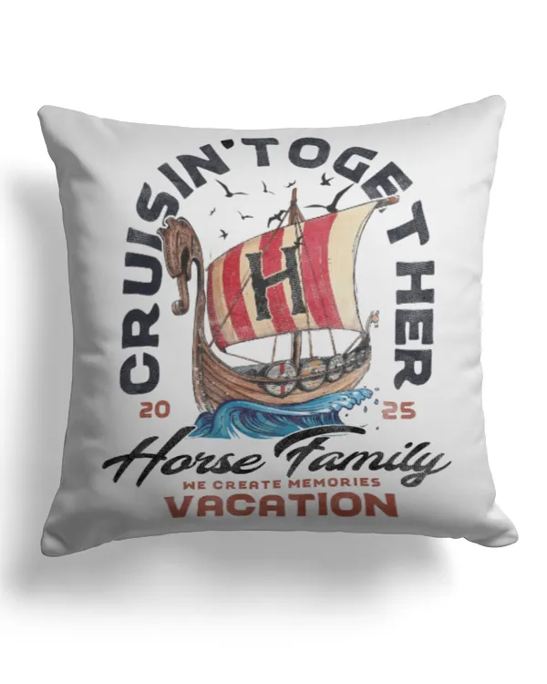Cotton Drill Pillow (Dual Sided)